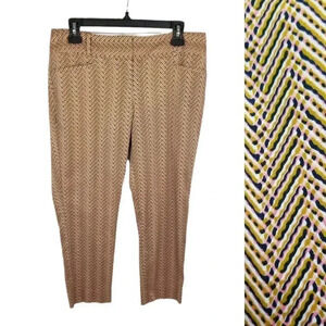 {The Limited} Drew Fit Printed Pants Size 8